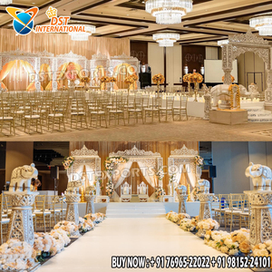 Portefeuille bollyden doré sculpté, pour mariage, Fiber Exclusive, Style ouvert, 1 pièce - Product Image 3