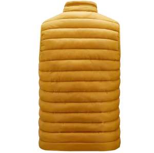 2026 <b>Men</b> Puffer Vest Sleeveless <b>Jacket</b> Winter Warm <b>Lightweight</b> Quilted Bodywarmer Custom Logo OEM Wholesale <b>Men</b> Puffer Vest - Product Image 4