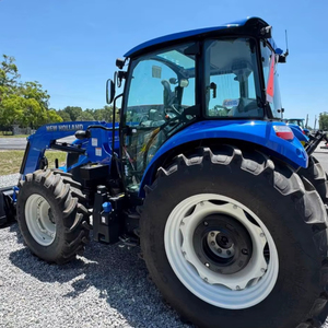 Comprar cargadora de tractor New Hollandd 4X4 T4110 Venta caliente usado de segunda mano/nuevo equipo agrícola maquinaria agrícola tracción a las ruedas 4WD - Product Image 1