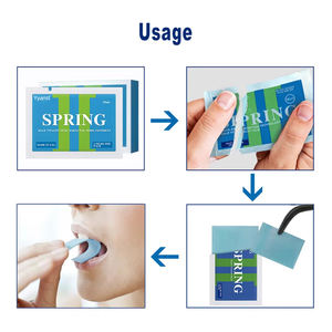 Tabletas de Sabor a Menta Fresca Totalmente Naturales de Marca Privada, Aumentan la Energía, la Concentración, la Vitalidad y el Sistema Inmunitario, Empaque Personalizado - Product Image 5