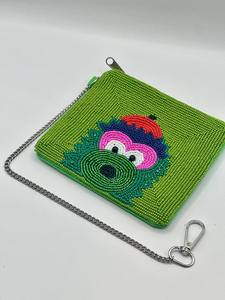 Monedero de Diseño Moderno, Bordado con Cuentas, Mini Bolso Hecho a Mano con Color Personalizado para Monedas y Artículos Pequeños - Product Image 3