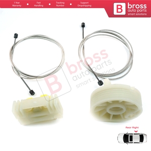 ชุดซ่อมมอเตอร์กระจกหน้าต่าง BWR368 ประตูหลังขวา สำหรับ Meriva MK1 A X03 ปี 2003-2010 93362664 - Product Image 4
