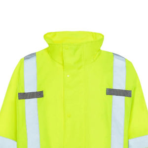 Chaqueta con capucha unisex de manga larga de seguridad para el trabajo de alta visibilidad - Product Image 2
