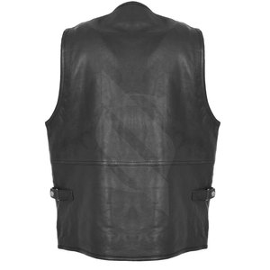 SMITHY SPORTS Gilet en cuir respirant pour homme, col en V, impression personnalisée, idéal pour l'extérieur décontracté, prix raisonnable - Product Image 3
