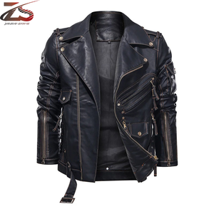 แจ็กเก็ตแข่งรถมอเตอร์ไซด์ผู้ชายวัสดุหนังที่ดีที่สุดสำหรับฤดูหนาวกันลมกันน้ำระบายอากาศได้ดี - Product Image 6