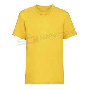Camiseta ligera de algodón orgánico 100% con logotipo personalizado para hombre, camisetas informales de alta calidad - Product Image 1
