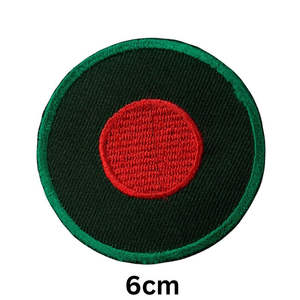 Parche Bordado Personalizado Hecho en Pakistán, Insignia Bordada con Diseño Personalizado en Tela de Sarga para Ropa - Product Image 3