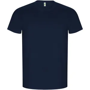Camiseta Promocional Orgánica Golden Man, Mercancía Sostenible, Ecológica y Moderna - Product Image 1