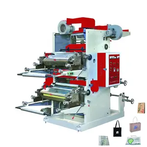 Automatic Double Sided Flexo Printing Press with Heat Press for Efficient Printing Production