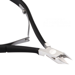 Pince à cuticules professionnelle pour ongles avec poussoir Offre Spéciale ensemble de manucure en acier inoxydable pour doigts plusieurs couleurs - Product Image 3