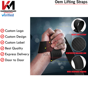 Correas de Levantamiento de Pesas con Acolchado de Neopreno, Soporte para Muñecas, Entrenamiento de Fuerza, Gimnasio, Hombres, Mujeres - Product Image 5