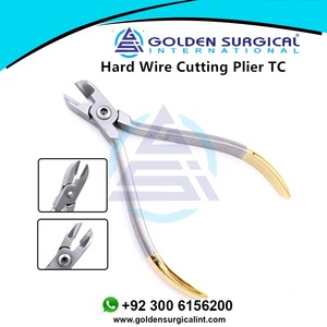 Alicates Cortadores de Ligaduras para Alambres de Ortodoncia Dental y Bandas Elásticas, Alicates Cortadores de Alambre Delgado de Acero Inoxidable para Dentistas - Product Image 2