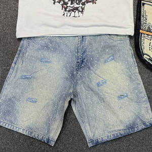 Meilleure qualité de vente chaude strass t-shirt & ensemble court disponible en usine bas prix strass t-shirt & ensemble court à vendre - Product Image 3