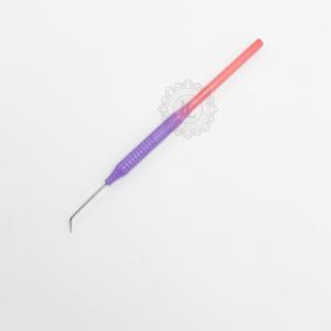 Herramienta de elevación de pestañas con punta plateada y recubrimiento en polvo Ombre púrpura y naranja Calidad superior Mejor precio Oferta Etiqueta privada aceptada - Product Image 2