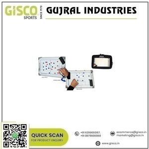 Tableau tactique magnétique de qualité d'exportation Petit tableau tactique magnétique de luxe des deux côtés avec tableau tactique de football imprimé plein champ - Product Image 2