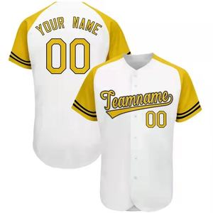 Custom Sublimated Team Name Logo Number Printing Sports Baseball Wear Uniform <b>Jackets</b> Women Men Baseball <b>Jerseys</b> - Product Image 2