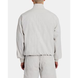 Ensemble de jogging personnalisé avec chemise à manches longues légère et pantalon en coton, logo personnalisé, taille surdimensionnée - Product Image 3