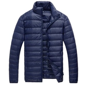 Veste légère en duvet pour hommes 2024 automne hiver nouveaux manteaux veste à capuche compressible pour hommes - Product Image 1