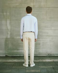 Chemise décontractée à col rabattu en tricot solide et respirante à manches longues pour hommes par Routine Vietnam pour la saison d'automne - Product Image 3