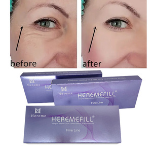 Hereme Effet Longue Durée 100% <span class=keywords><strong>Acide</strong></span> <span class=keywords><strong>Hyaluronique</strong></span> Stérile Réticulé pour le Visage et les Lèvres 1ml 2ml 10ml - Product Image 2