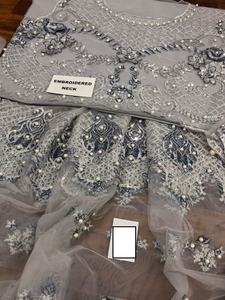 Lehenga-vestido bordado de la India paquistaní, con trabajo manual pesado con secuencia, oferta, 2023 - Product Image 4