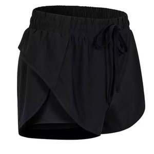 Pantalones cortos holgados con cintura elástica para mujer y niña, Shorts de secado rápido para correr y trotar, nuevo modelo, 2022 - Product Image 4