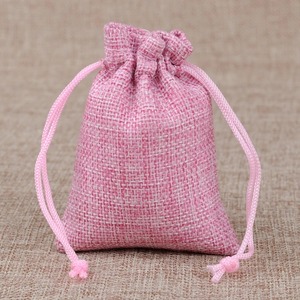 Bolsas de poliéster y algodón con cordón, regalo, embalaje de joyería, boda, dulces, fiesta de Navidad, almacenamiento, logotipo personalizable, función USB - Product Image 3