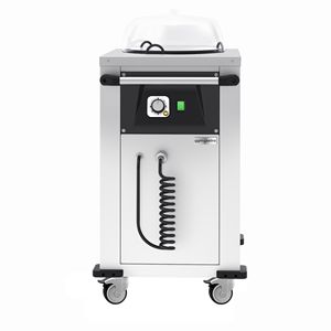 Dispensador de Platos con Calefacción - Apilamiento Simple - Móvil (con ruedas) - 1kW - 50 platos - para platos de 240-290 mm - Product Image 3