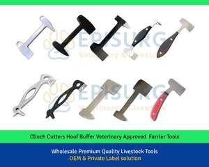 Outil quotidien essentiel de soin et d'entretien de cheval de tampon de sabot vétérinaire Durable de précision pour des fermes de bétail - Product Image 2