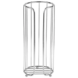 Portarrollos de Papel Higiénico de Metal con Acabado de Níquel, Duradero, de Pared, sin Electricidad, para Hogar, Hoteles y Baños, en Oferta - Product Image 2