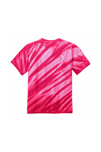 เสื้อยืดผู้ชายผ้าฝ้ายโอเวอร์ไซส์ลายมัดย้อมผ้าคอตตอนสไตล์วินเทจพิมพ์โลโก้ได้ตามต้องการ - Product Image 6