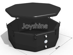 Baignoire gonflable en PVC surdimensionnée personnalisée pour 6 personnes, idéale comme seau à glace - Product Image 1