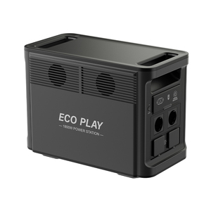 Ecoplay 1800W Trạm điện di động 1536wh năng lượng mặt trời Máy phát điện tinh khiết Sine Wave bên ngoài pin xe cho nhà sao lưu ngoài trời sử dụng EU - Product Image 3