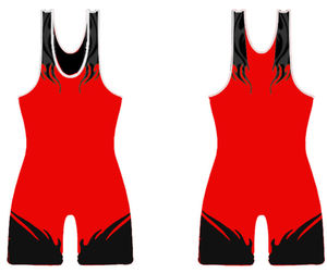 Traje de Lucha Libre Personalizado por Sublimación para Hombre y Jóvenes, Uniforme de Grappling Profesional de Competición, de Secado Rápido, Transpirable y sin Tirantes - Product Image 3