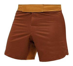 Shorts d'arts martiaux MMA imprimés par sublimation, extensibles, logo frontal, entraînement, boxe, grappling, taille adulte homme - Product Image 3
