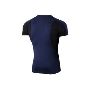 เสื้อแขนสั้นคอกลมสำหรับผู้ชายเสื้อป้องกันผื่นสำหรับเล่นกีฬาป้องกันตามสั่ง - Product Image 2