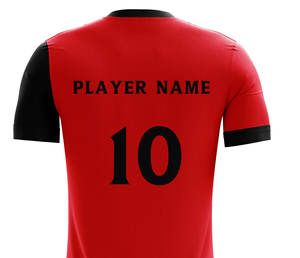 Uniformes de fútbol personalizables de alta calidad Nuevo diseño de conjunto con logotipo Hecho Tejido de poliéster duradero Bajo MOQ Disponible Servicios OEM - Product Image 5