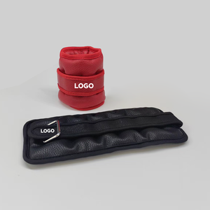 Pesi Premium in PU Regolabili per Caviglie/Polsi per Allenamento ed Esercizio |   Fascia per Pesi Riempita di Sabbia Morbida |   Logo Personalizzato all'Ingrosso - Product Image 5