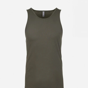 NEXT Level เสื้อกล้ามผู้ชายนุ่มมีสไตล์ blk/hthr สีเทา - Product Image 2