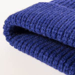 20226 Customized Wholesale Autumn <b>Winter</b> Beanie <b>Hats</b> For Men <b>Women</b> Warm Knitted Cuffed Skull Jacquard Cap - Product Image 2