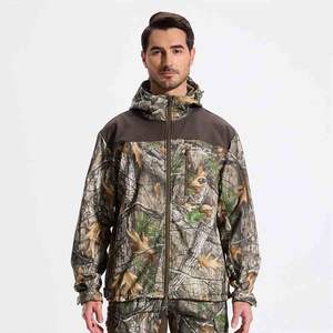Veste bomber unisexe pour homme en softshell 2025, imperméable, coupe-vent, style streetwear, unie, teinte unie, en polyester et coton, pour l'hiver - Product Image 3