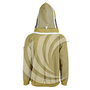 Chaqueta de Apicultura Color Caqui Resistente a Picaduras con Cremallera Frontal, Múltiples Bolsillos, Ventilada y Resistente, Proveedor Mayorista de Equipo de Trabajo para Colmenas - Product Image 5