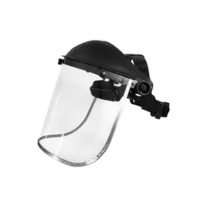 F004 Face Shield Face Safety Visor Clear Visor With Aluminum Rim Face Shield Visor