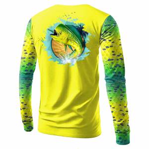 Sweat à capuche de pêche personnalisé pour homme 2026 OEM avec trous pour les pouces - Protection solaire UPF 50 Chemises à manches longues camouflage à séchage rapide - Product Image 1