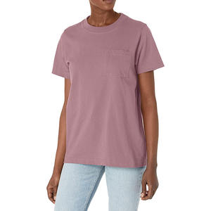 Camiseta informal para mujer, material de algodón suave y transpirable, marca privada, estilo más demandado, perfecto para uso diario y al por mayor - Product Image 1