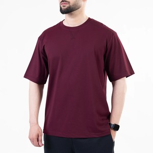 Camiseta Personalizada con Logotipo para Hombre, Mezcla de Algodón y Poliéster, Ropa Deportiva, Camiseta de Entrenamiento, Informal, para Uso Diario, Ropa Deportiva Urbana - Product Image 5