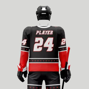 Nuevo Uniforme de Hockey sobre Hielo, Conjuntos de la Mejor Calidad, Diseño de Moda, Diseño Económico, Secado Rápido, Uniforme de Hockey sobre Hielo para Hombre - Product Image 3