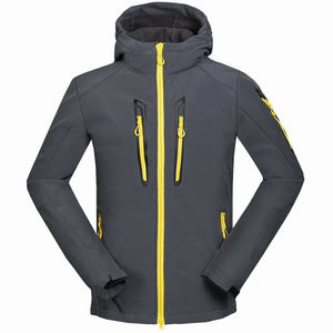 Veste Softshell Respirante en Toile Camouflage pour Hommes, Imperméable, Coupe-Vent, Fermeture Éclair, Légère, pour la Randonnée en Plein Air, Équipement d'Aventure - Product Image 6