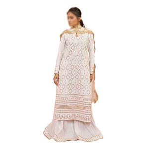 Trajes Formales para Mujer de Alta Calidad, Nuevo Estilo, Venta al por Mayor, Chikankari, Ecológicos, Transpirables, Precio Económico - Product Image 1