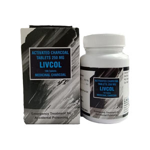 Livcol เม็ดถ่านกัมมันต์ขนาด250มก. สารสกัดจากสมุนไพรเพื่อสุขภาพ - Product Image 4